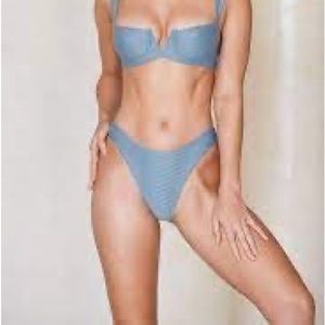 Monday Swimwear - Byron Bottom Cerulean Blue, size small. NWT!